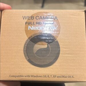 Black Web Camera - Full HD